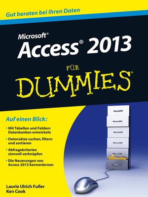 cover image of Access 2013 fur Dummies